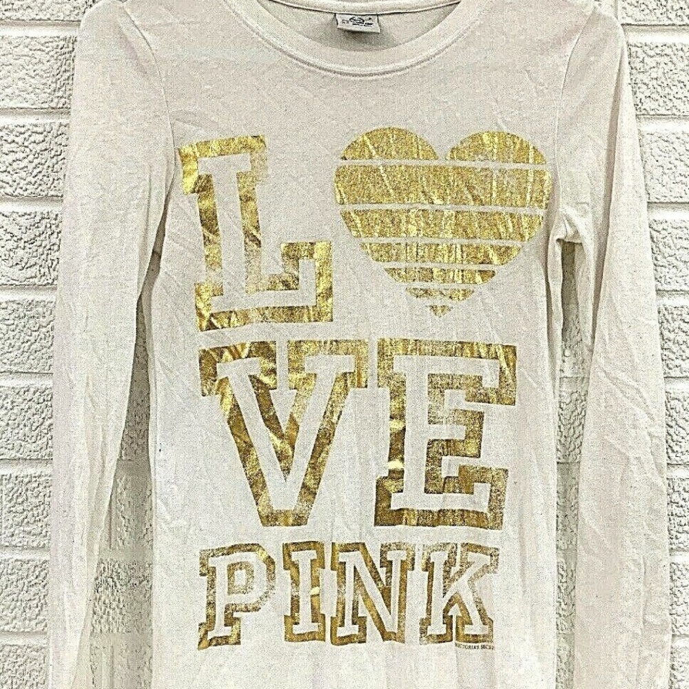 SOLD Pink By Victorias Secret Long Sleeve Shirt XS